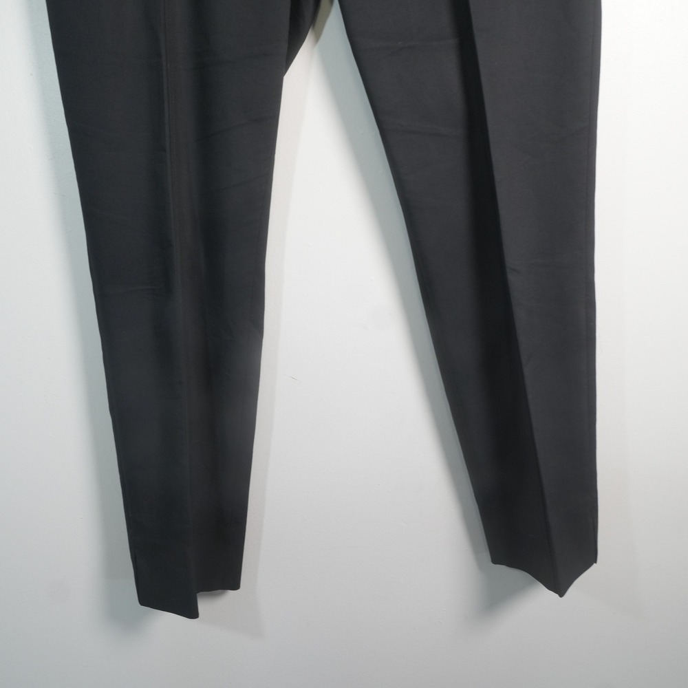 Tory Burch Dress Pants Womens 10 Black Side Zip Slim Tapered Office Professional - Picture 4 of 11